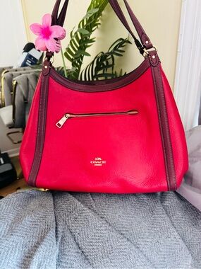 Coach Kristy Hobo Shoulder bag -Burgundy